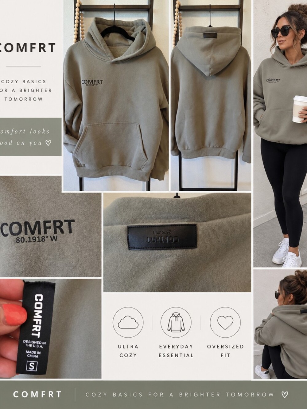 COMFRT OVERSIZED HOODIE